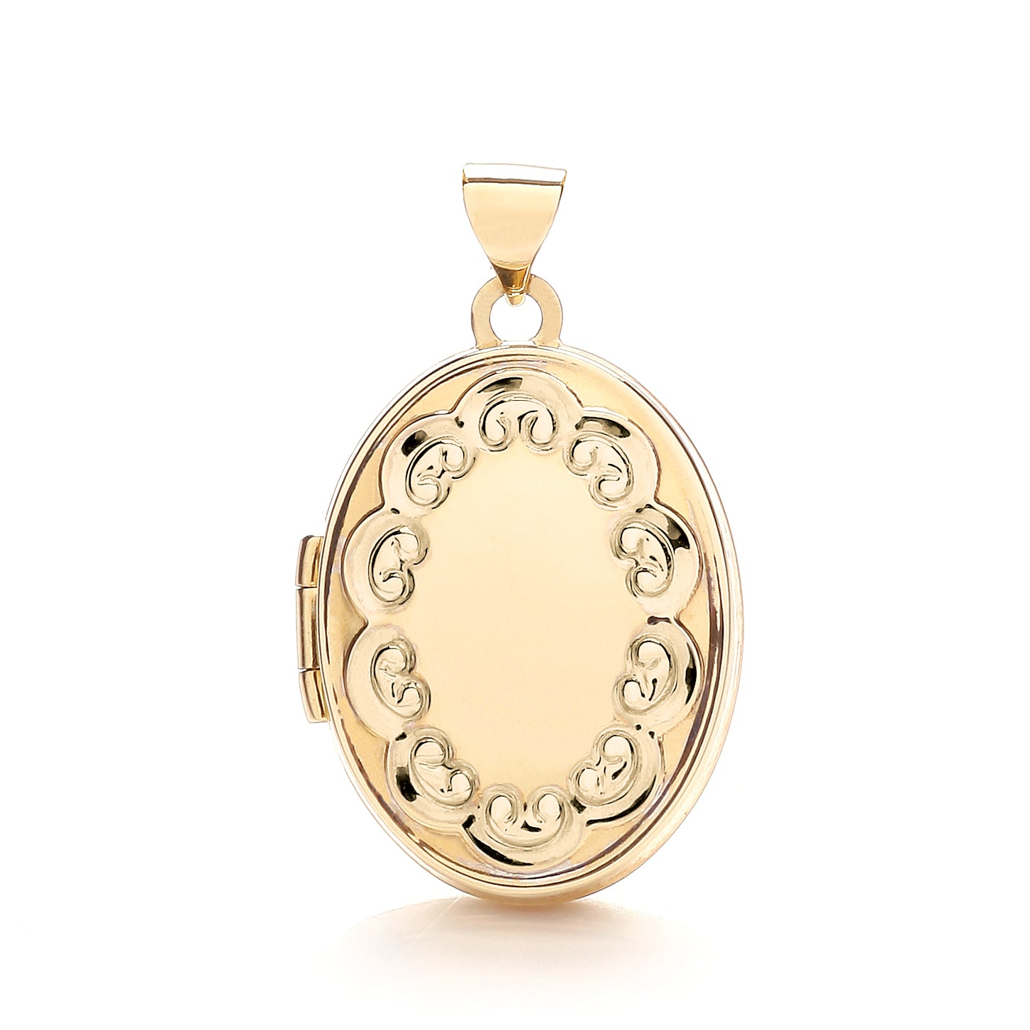 Y/G Oval Shaped Locket