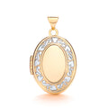 W/Y Oval Shaped Locket