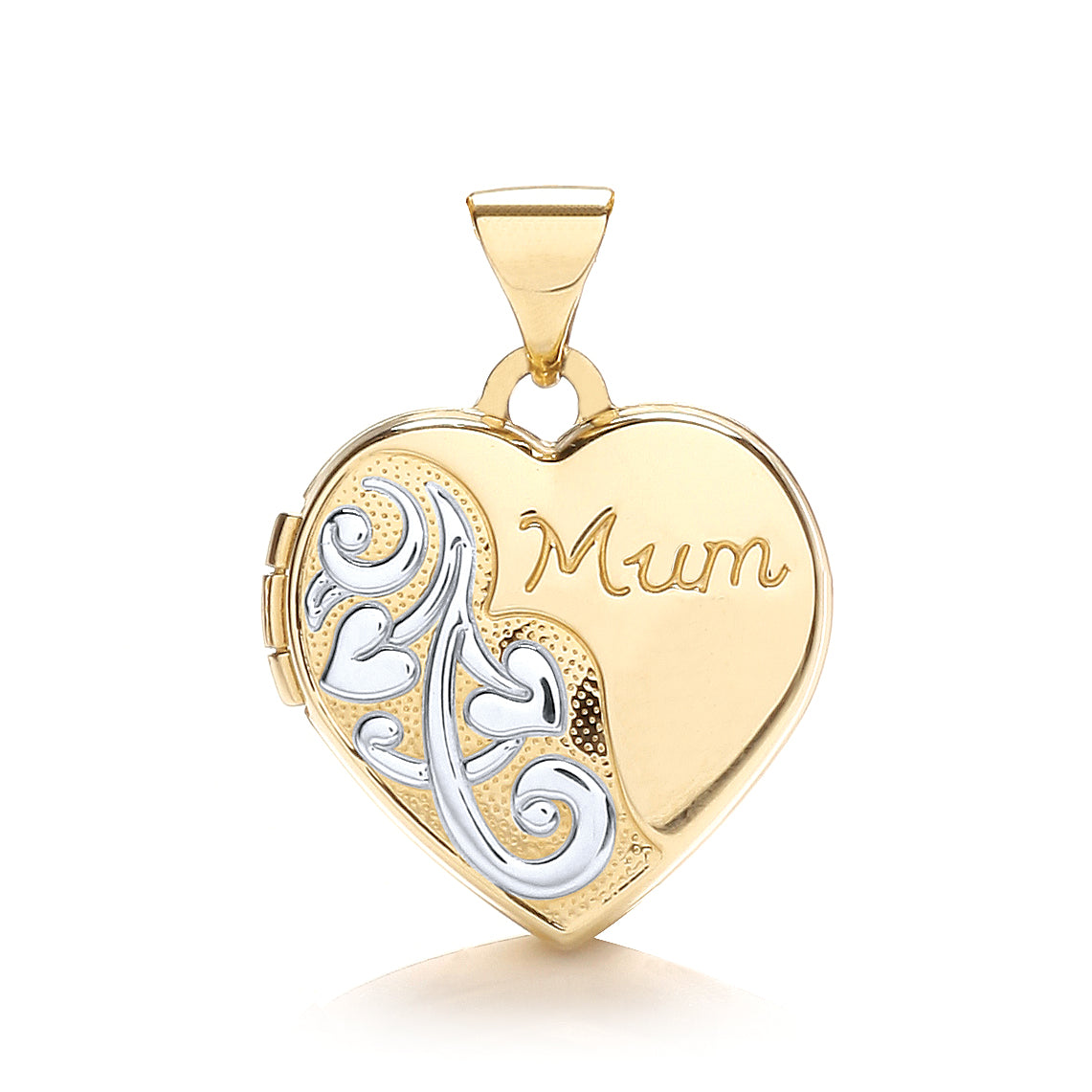 W/Y Heart Shape Mum Locket