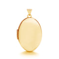 Y/G Oval Plain Locket
