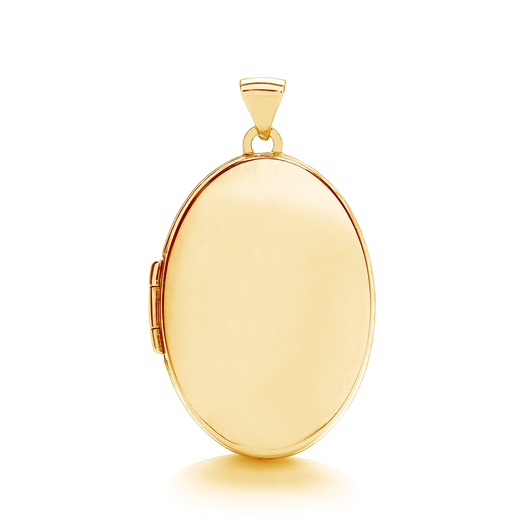 Y/G Oval Plain Locket