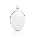 W/G Oval Plain Locket