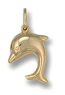 Y/G Dolphin Pendant