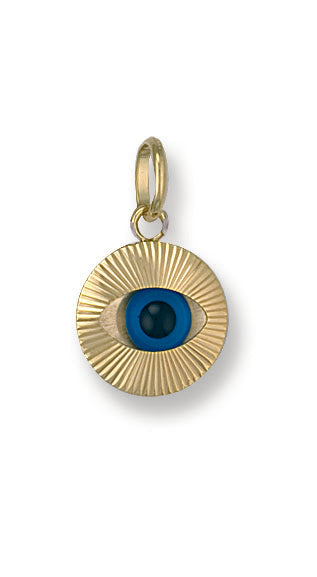Y/G Evil Eye Pendant