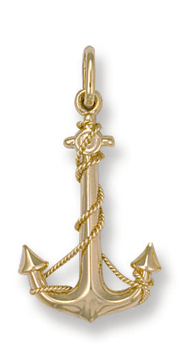Y/G Anchor Pendant