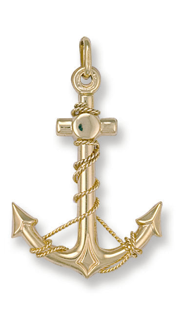 Y/G Anchor Pendant
