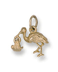 Y/G Stork Pendant