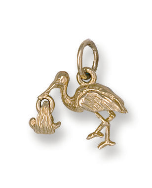 Y/G Stork Pendant