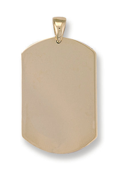 Y/G Dog Tag Pendant