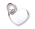 W/G Heart Pendant