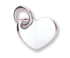 W/G Heart Pendant