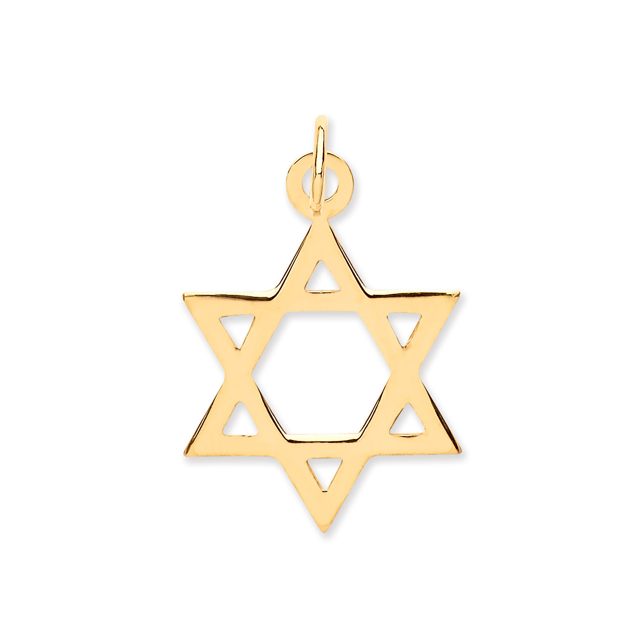 Y/G Star of David Pendant