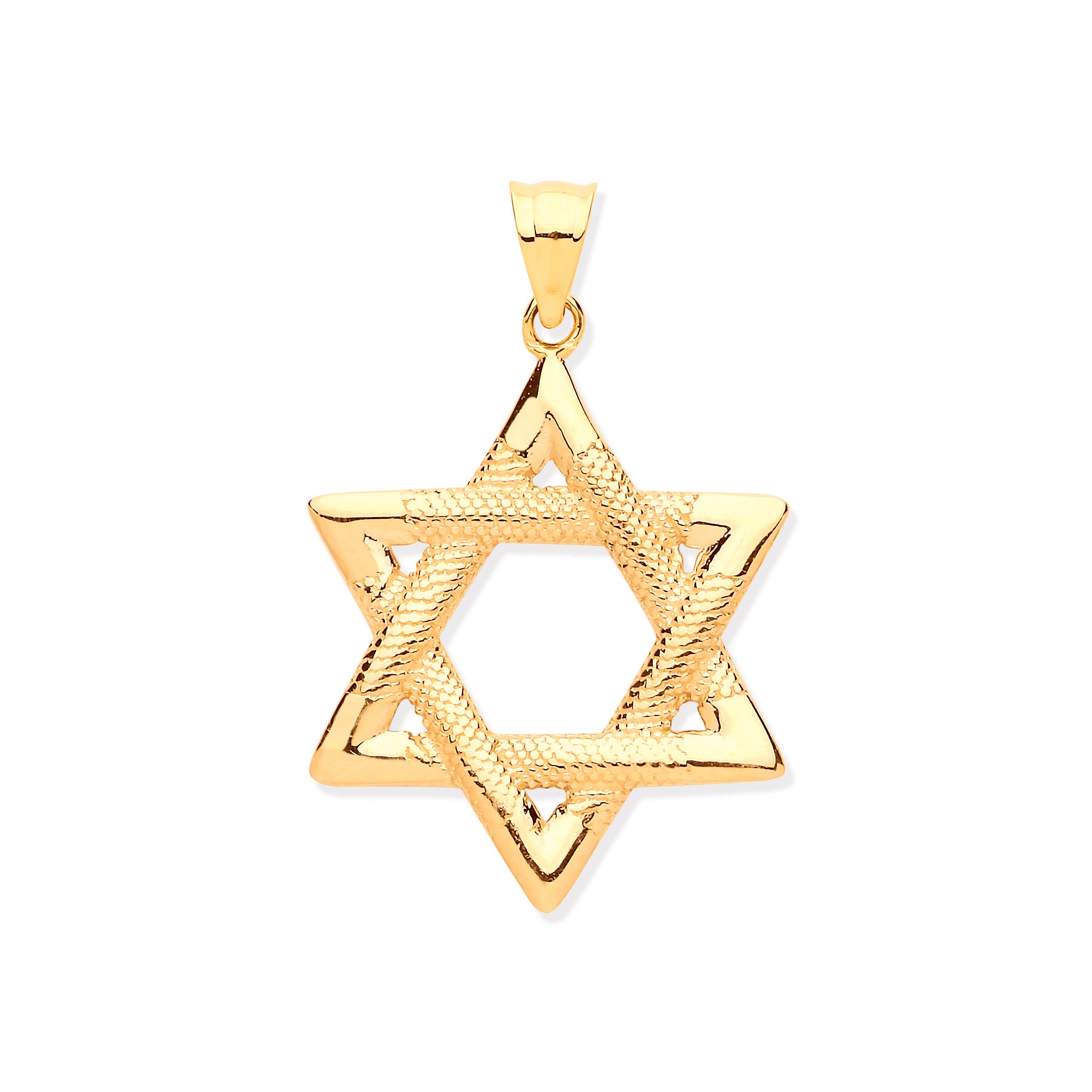 Y/G Star of David Large Pendant