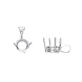 18ct W/G Pendant Mount 1.00-1.50ct