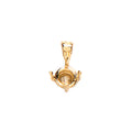 18ct Y/G Pendant Mount 0.20-0.25ct