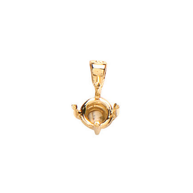 18ct Y/G Pendant Mount 0.20-0.25ct