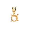 18ct Y/G Pendant Mount 0.70-0.75ct