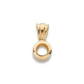 18ct Y/G Pendant Mount Rubover 0.20-0.25ct