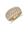 Y/G Gents Cz Ring