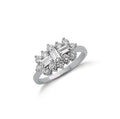W/G Cz Boat Ring