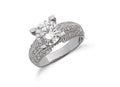 W/G Fancy Cz Ring