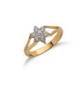 Y/G Cz Baby Ring