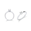 18ct W/G Ring Mount 0.20-0.25ct