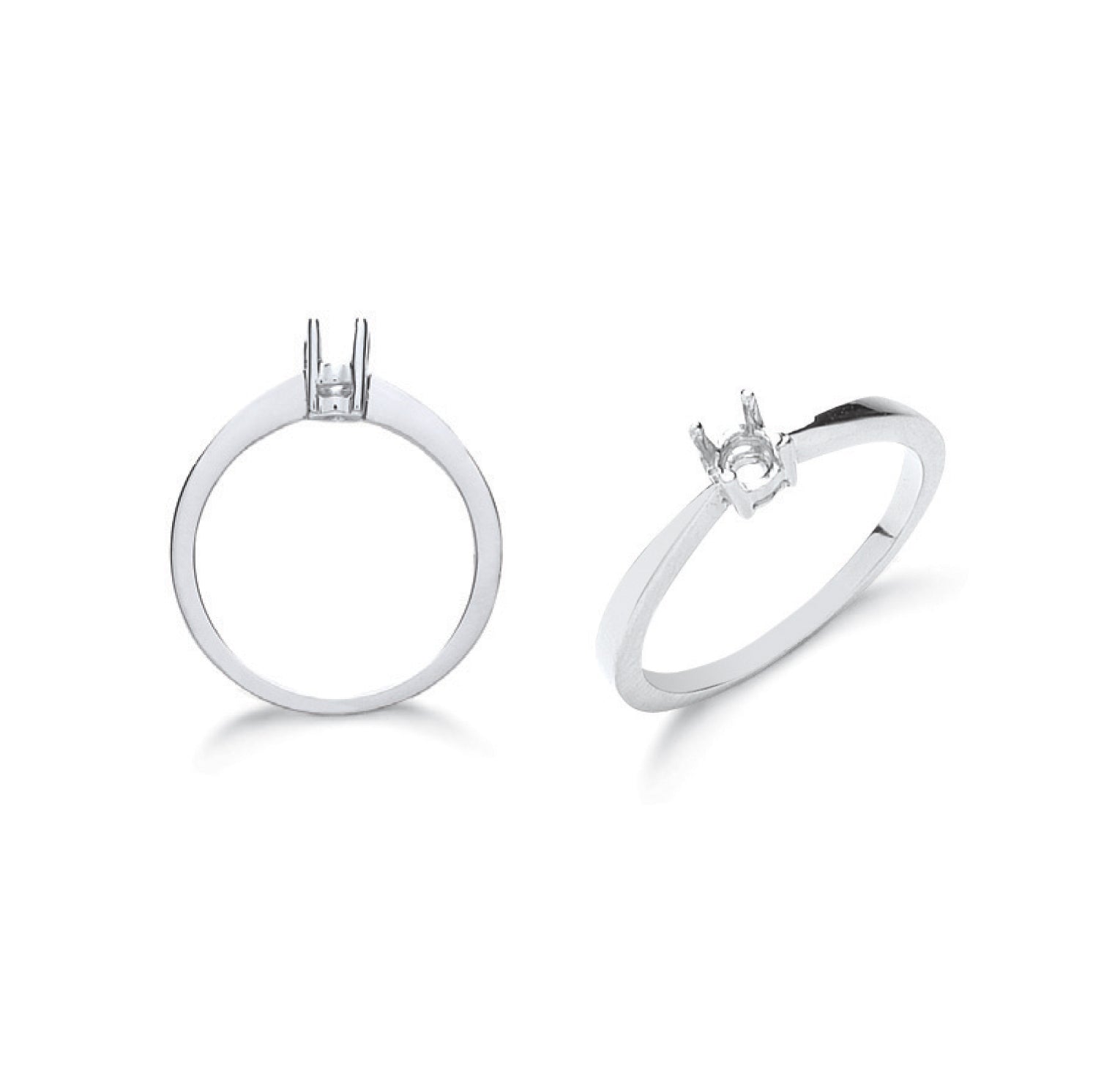 18ct W/G Ring Mount 0.20-0.25ct