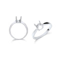 18ct W/G Ring Mount 1.00ct