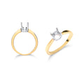 18ct Y/G Ring Mount 0.75ct