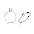 9ct W/G Ring Mount 0.10-0.15ct