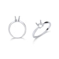 18ct W/G Ring Mount 0.30-0.35ct