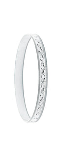 Silver 7mm D/C Slave Bangle