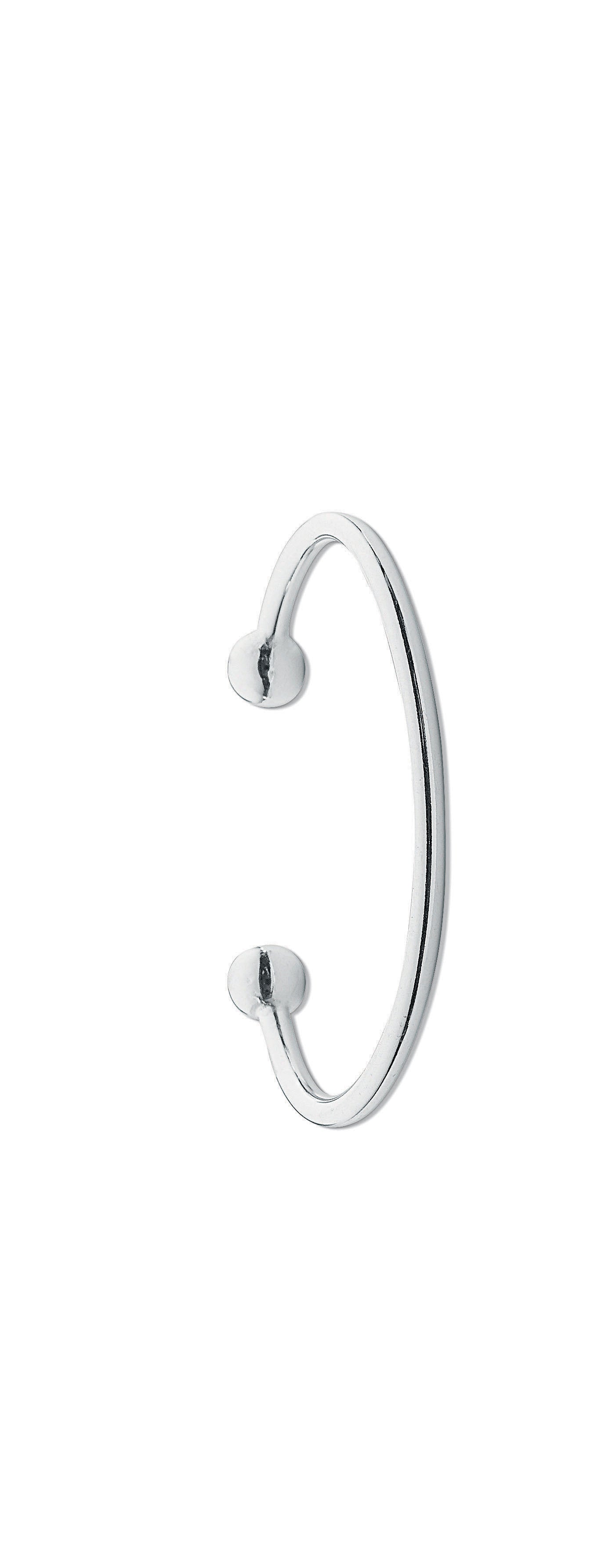 Silver Baby Torque Bangle