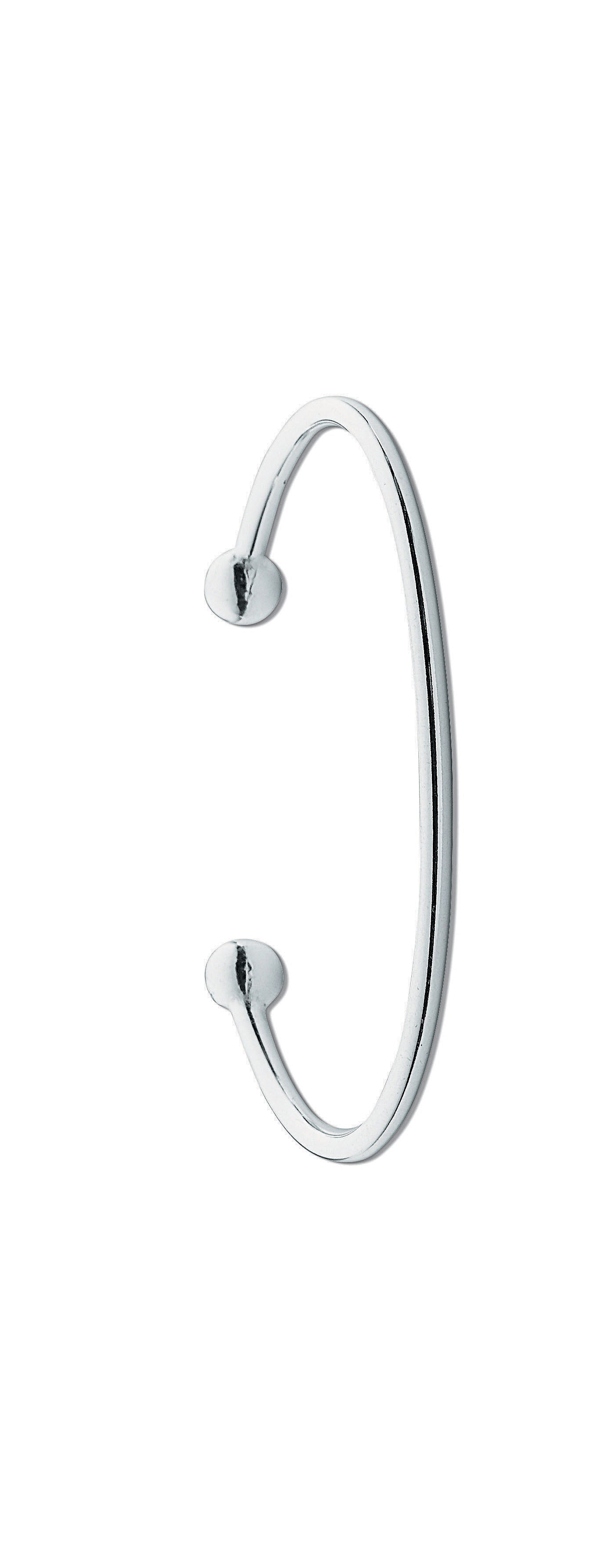 Silver Maiden Torque Bangle