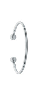 Silver 3mm Torgue Ladies Bangle