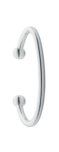Silver 5mm Torgue Bangle