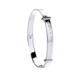 Silver D/C Expandable Baby Bangle