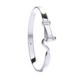 Silver Baby Hook Bangle