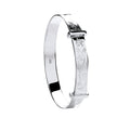 Silver D/C Expandable Baby Bangle