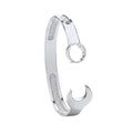 Silver Vintage Design Spanner Gents 9mm Bangle