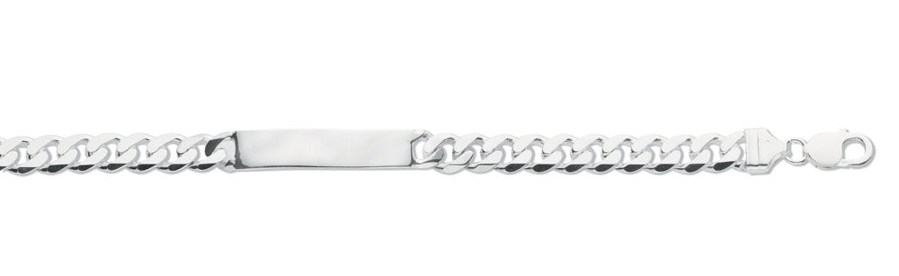Silver ID Gents 8" Bracelet