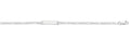 Silver Figaro ID Baby 6"/Ladies 7" Bracelet