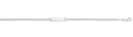 Silver ID Baby 6"/Ladies 7" Bracelet