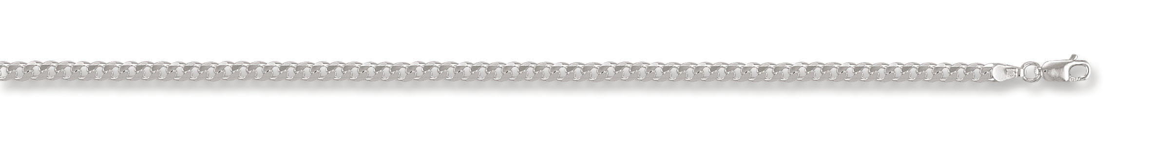 Silver 3.5mm Curb Chain