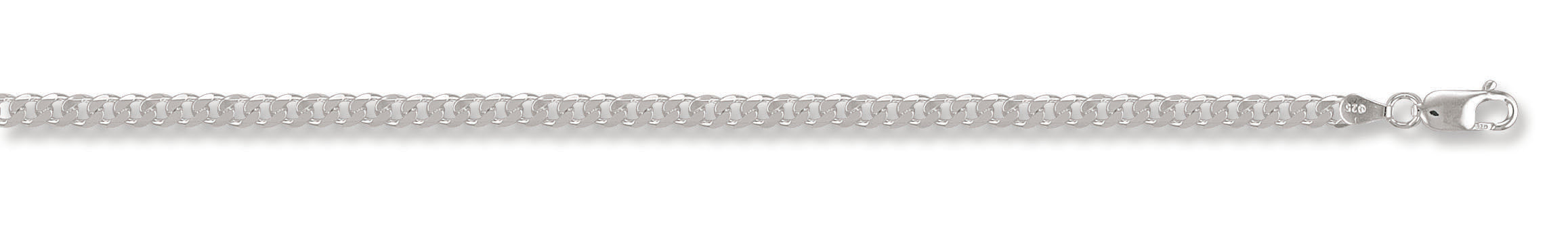 Silver 4.5mm Curb Chain