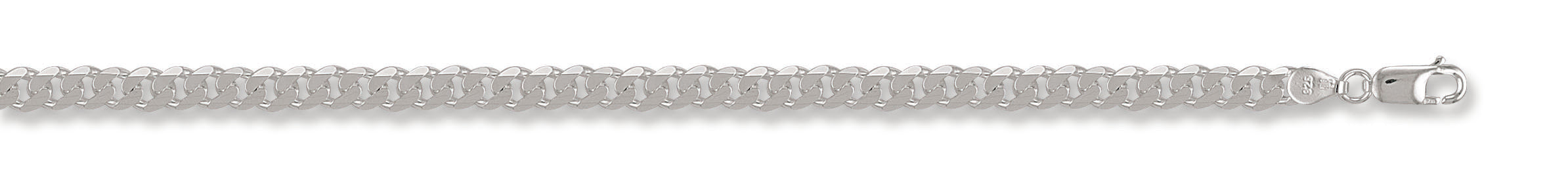 Silver 5.5mm Curb Chain