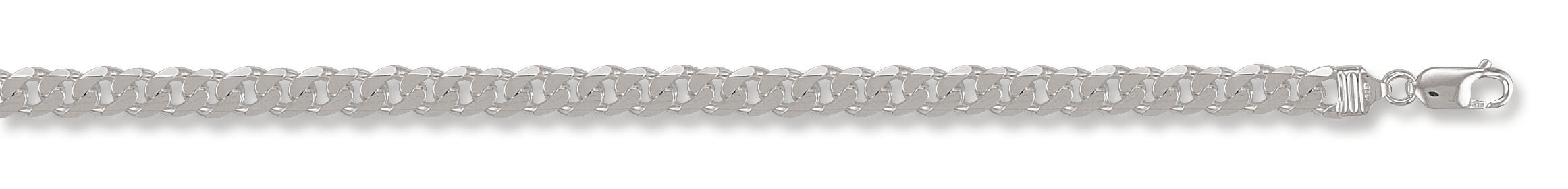 Silver 6.5mm Curb Chain