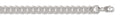 Silver 13mm Curb Chain