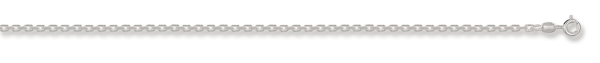 Silver 2.7mm Diamond Cut Belcher Chain